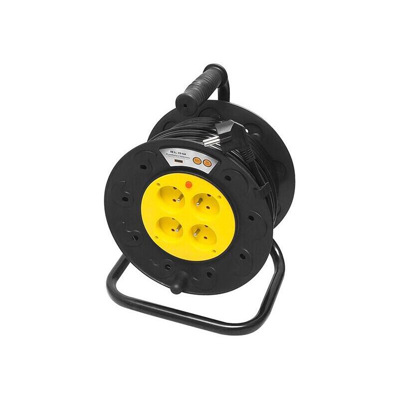 Pr-61 Power Extension Cable 4-Sockets 50m