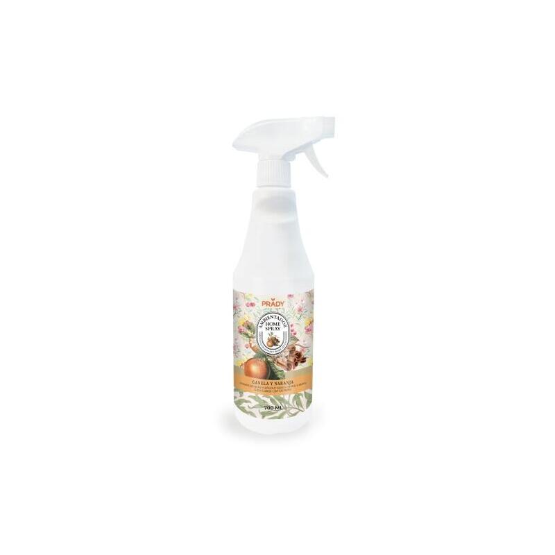 Prady Ambientador Home Spray Canela Y Naranja - Frasco De 700 Ml - Spray Pulverizador