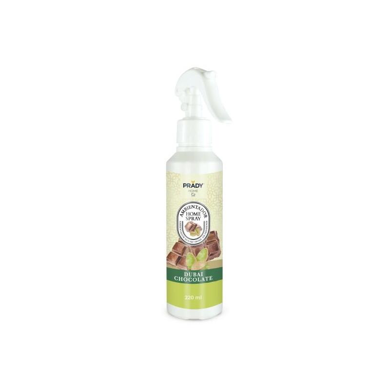 Prady Ambientador Home Spray Chocolate De Dubai - Frasco De 220 Ml - Spray Pulverizador