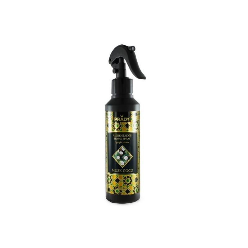 Prady Ambientador Home Spray Coleccion Oriental Musk Coco - Frasco De 220 Ml - Spray Pulverizador