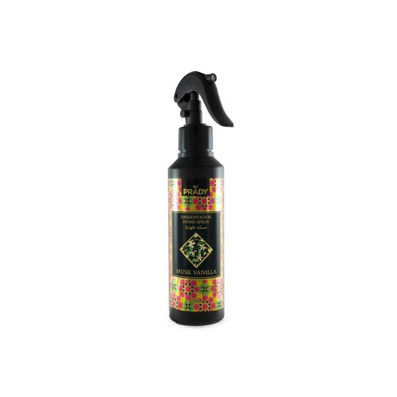 Prady Ambientador Home Spray Coleccion Oriental Musk Vanilla - Frasco De 220 Ml - Spray Pulverizador