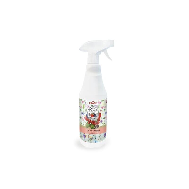Prady Ambientador Home Spray Frutos Rojos - Frasco De 700 Ml - Spray Pulverizador