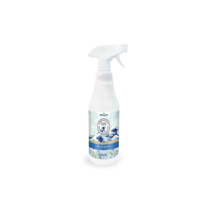 Prady Ambientador Home Spray Oceano - Frasco De 700 Ml - Spray Pulverizador