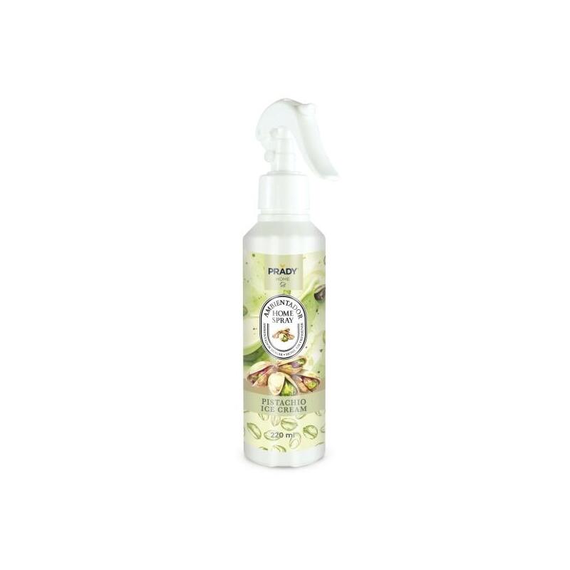 Prady Ambientador Home Spray Pistacho Ice Cream - Frasco De 220 Ml - Spray Pulverizador
