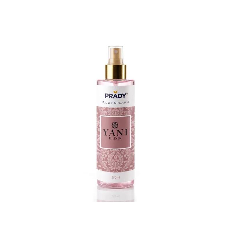 Prady Body Splash Yani Elixir - Frasco De 250 Ml - Spray Pulverizador