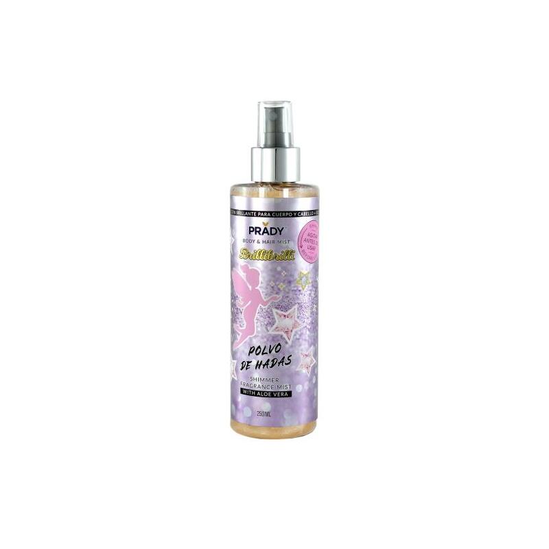 Prady Brilli Brilli Body & Hair Mist Polvo De Hadas - Frasco De 250 Ml - Spray Pulverizador