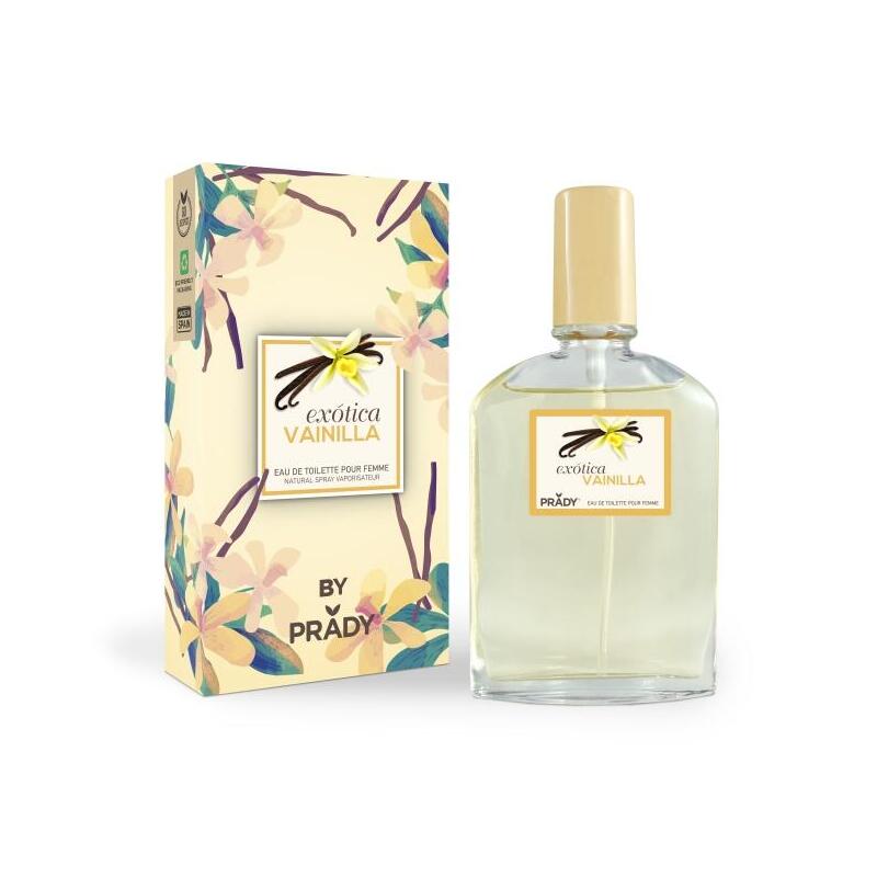Prady Colonia Coleccion Frutales Exotica Vainilla - Frasco De 90 Ml - Spray Pulverizador