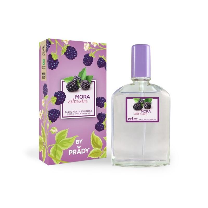 Prady Colonia Coleccion Frutales Mora Silvestre - Frasco De 90 Ml - Spray Pulverizador