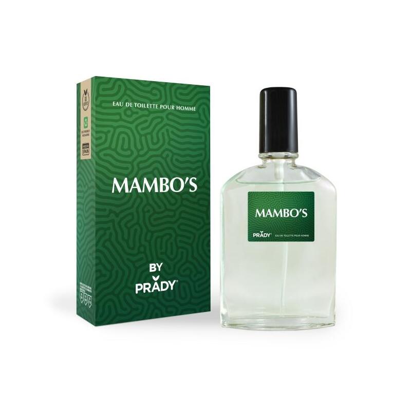 Prady Colonia De Hombre Mambo´S - Frasco De 90 Ml - Spray Pulverizador