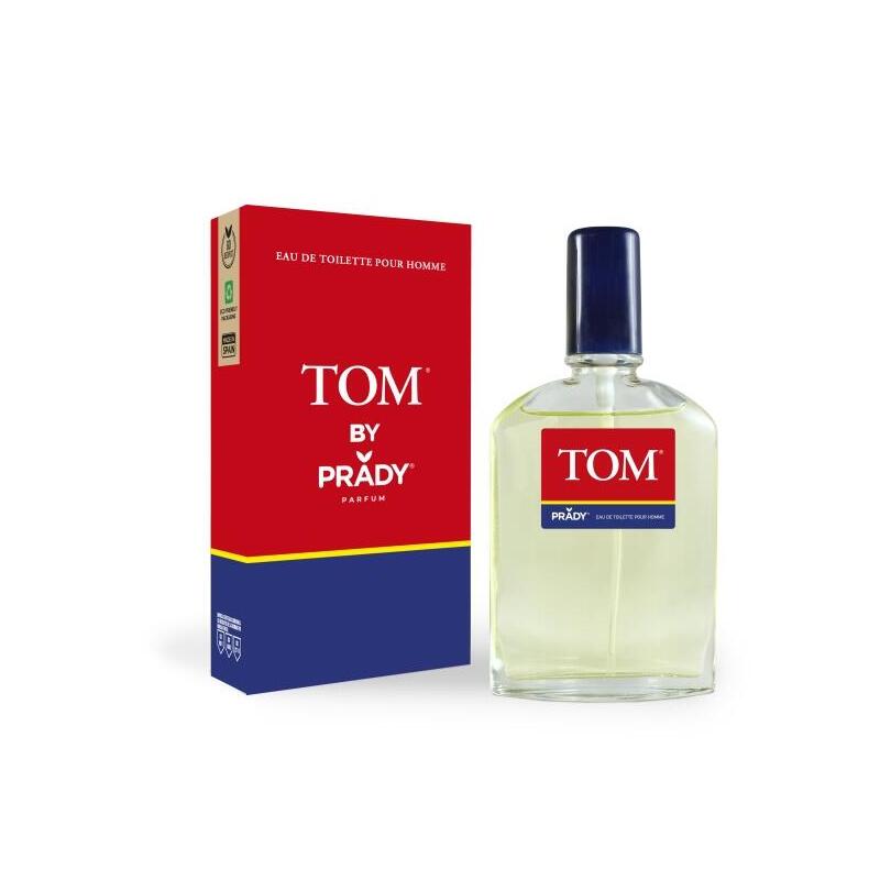 Prady Colonia De Hombre Tom - Frasco De 90 Ml - Spray Pulverizador