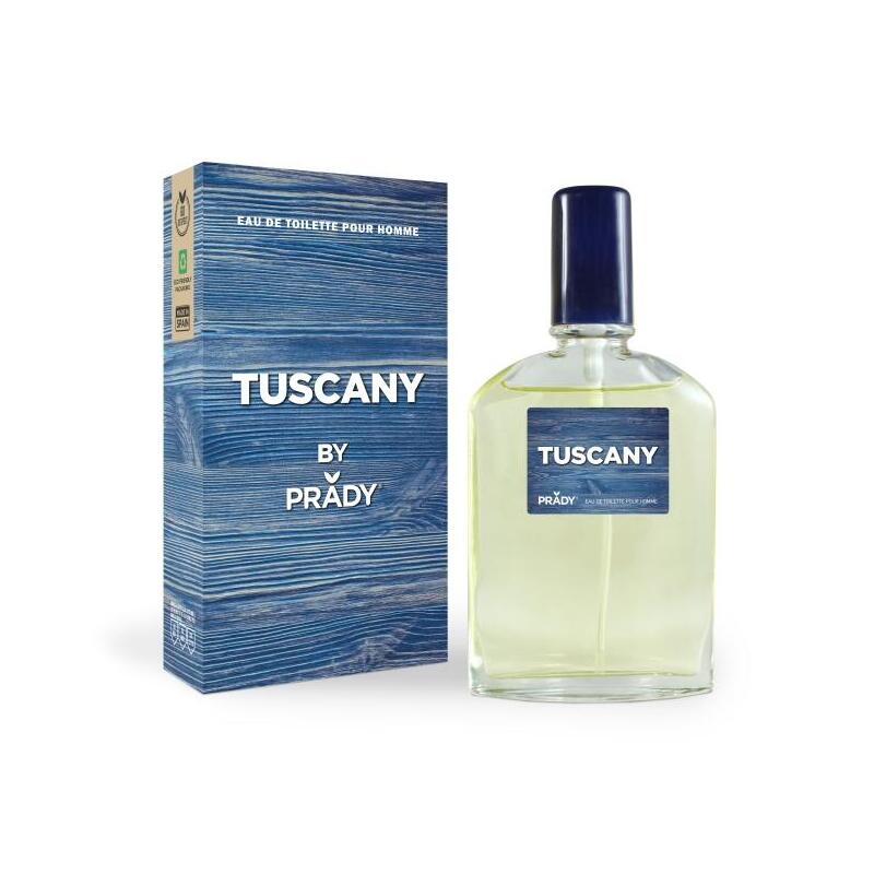 Prady Colonia De Hombre Tuscany - Frasco De 90 Ml - Spray Pulverizador