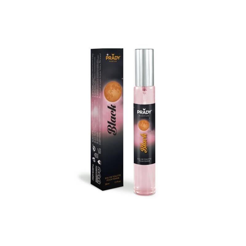 Prady Colonia De Mujer Black - Frasco De 33 Ml - Spray Pulverizador