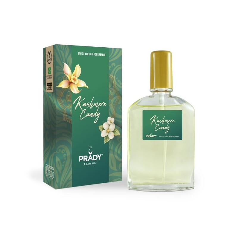 Prady Colonia De Mujer Kashmere Candy - Frasco De 90 Ml - Spray Pulverizador