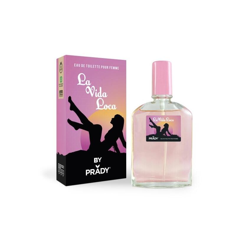 Prady Colonia De Mujer La Vida Loca - Frasco De 90 Ml - Spray Pulverizador