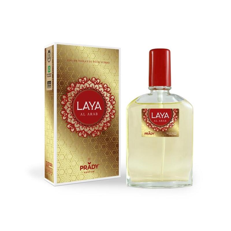 Prady Colonia De Mujer Laya Al Arab - Frasco De 90 Ml - Spray Pulverizador