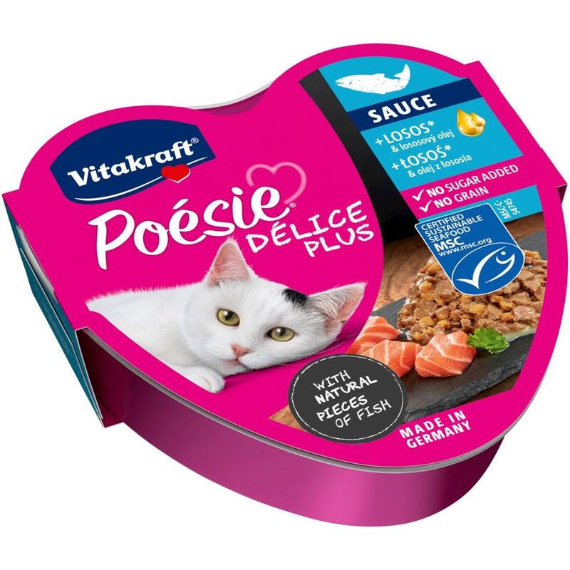 Premio Para Gato Vitakraft Poesie Delice Plus Salons 85 G