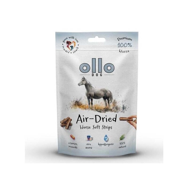 Premio Para Perros Ollo Air-Dried Horse Strips 80g