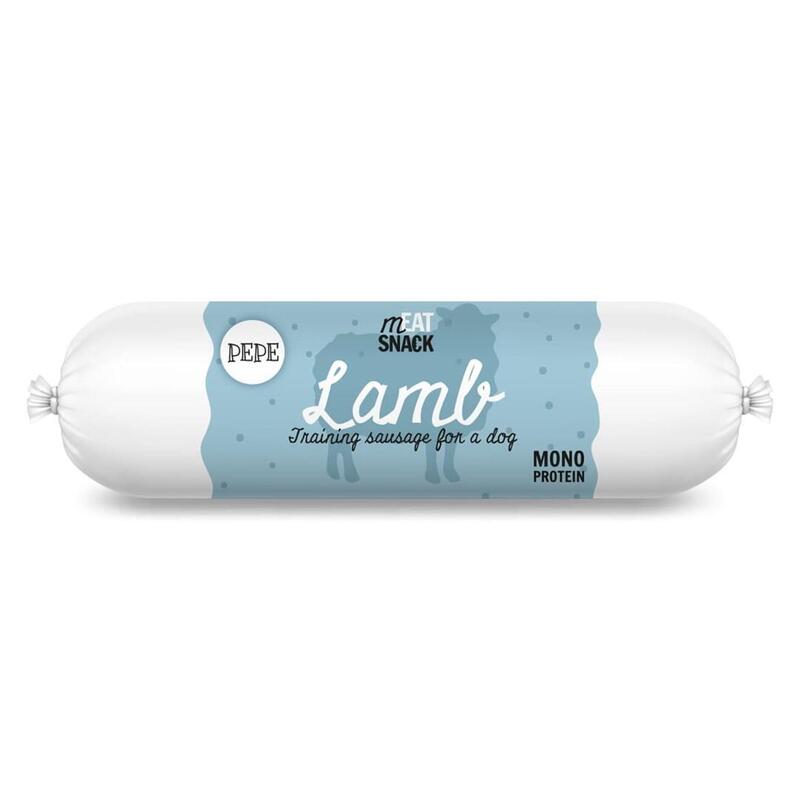 Premio Para Perros Paka Zwierzaka Pepe Sausage Lamb 200g
