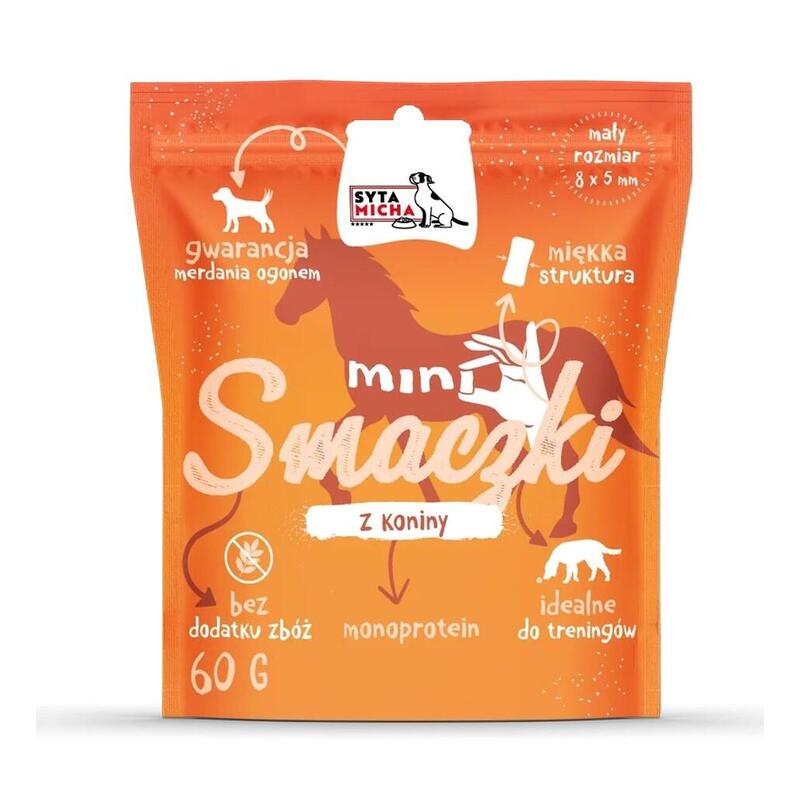 Premio Para Perros Syta Micha Mini Horsemeat Treats 60g