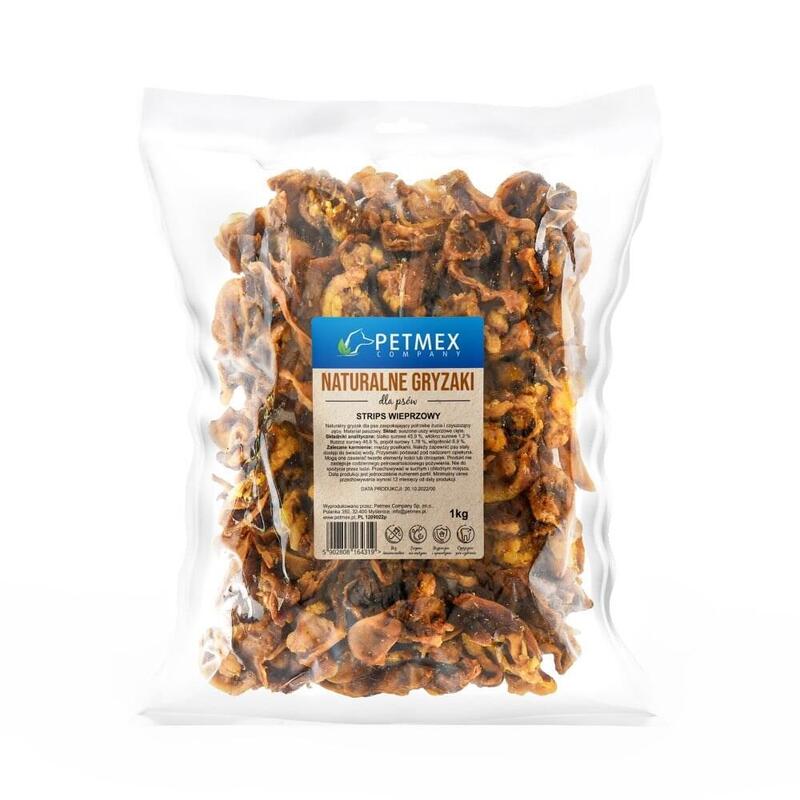 Premio Para Perros Tiras De Cerdo Petmex 1000g