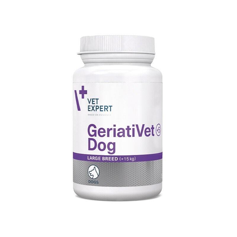 Preparado De Apoyo Para Perros Vet Expert Geriativet Dog Large Breed Mayores - 45 Cápsulas.