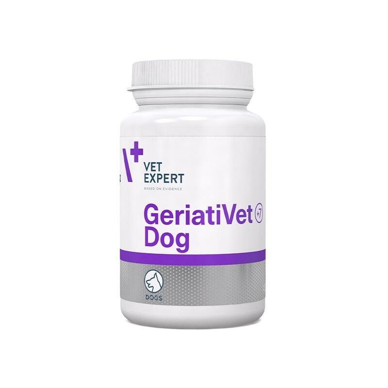 Preparado De Apoyo Para Perros Vet Expert Geriativet Dog Mayores - 45 Cápsulas.