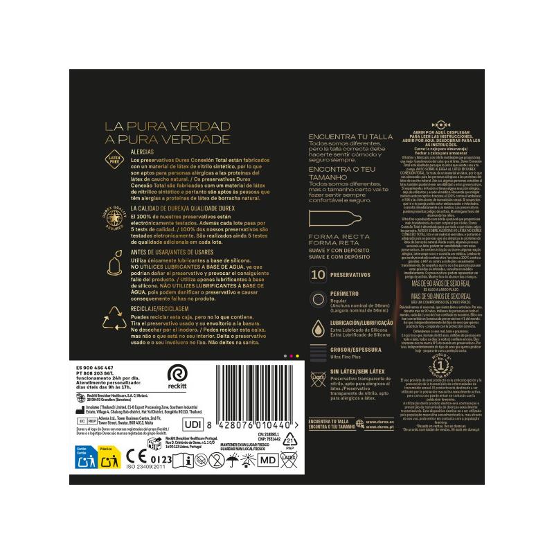 Preservativos Conexión Total 20 Und