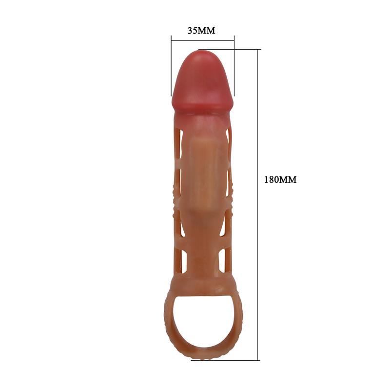 Pretty Love - Preston Funda Para Pene Con Vibración De 18 Cm