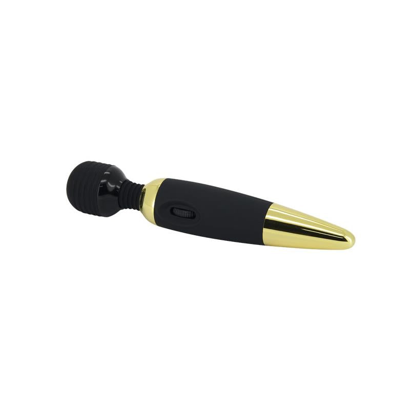 Pretty Love Masajeador Power Wand Negro Y Dorado