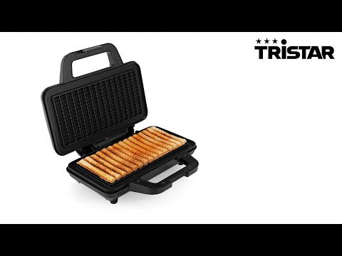 EAN 8713016098832 - Tristar WF-1171 gofrera 1 barquillo(s) 1000 W Negro, Acero inoxidable