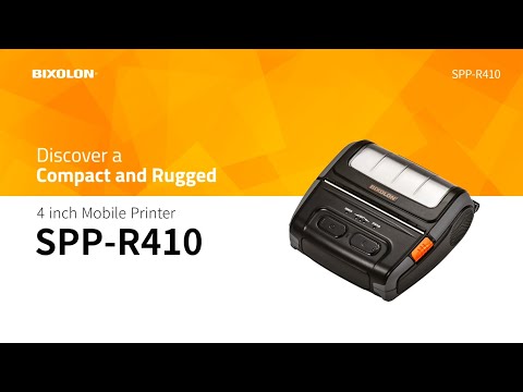 EAN 2526012410173 - Bixolon SPP-R410 203 x 203 DPI Inalámbrico y alámbrico Térmica directa Impresora portátil