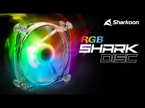 EAN 4044951032372 - Sharkoon Shark Disc Carcasa del ordenador Ventilador 12 cm Transparente 1 pieza(s)
