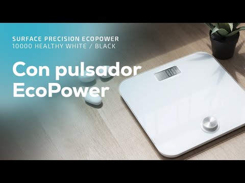 EAN 8435484042512 - Cecotec Surface Precision EcoPower 10000 Healthy Rectángulo Negro Báscula personal electrónica