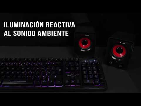EAN 4713105950182 - Mars Gaming MK218DE teclado Juego USB QWERTZ Negro