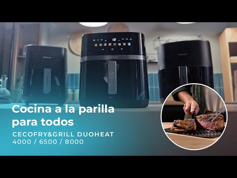EAN 8435771915871 - Cecotec Cecofry&Grill Duoheat 4000 Sencillo 4 L Independiente 1900 W Freidora de aire caliente Negro