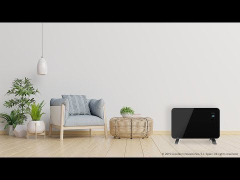 EAN 8435484053501 - Cecotec Ready Warm 6670 Crystal Connection Interior Negro 1000 W Convector