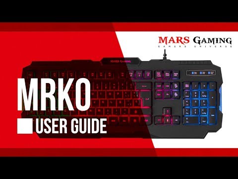 EAN 4710562754940 - Mars Gaming MRK0FR teclado Juego USB Negro