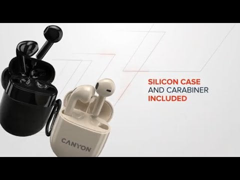 EAN 5291485010065 - Canyon CNS-TWS6B auricular y casco True Wireless Stereo (TWS) Dentro de oído Llamadas/Música/Deporte/Uso