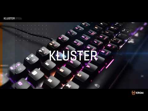 EAN 8436587971532 - Krom Kluster teclado Juego USB + Bluetooth Negro