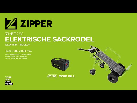 EAN 9120039234984 - Zipper ZI-ET260 carritos de camping Negro, Verde claro, Metálico