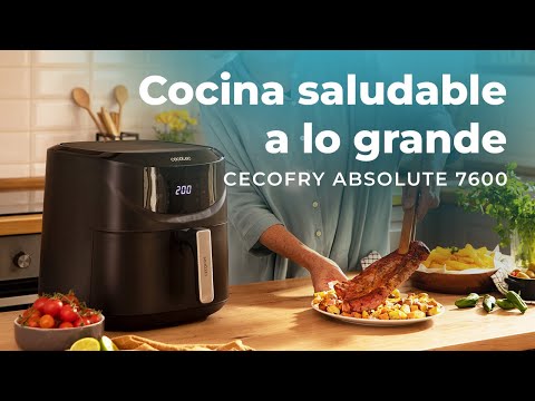 EAN 8435484049948 - Cecotec Cecofry Absolute 7600 Sencillo 7,6 L Independiente 2000 W Freidora de aire caliente Negro