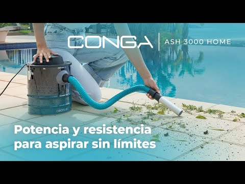 EAN 8435484044745 - Cecotec Conga Ash 3000 Home 1000 AW 15 L Negro, Turquesa