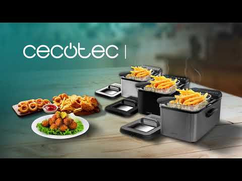 EAN 8435484043021 - Cecotec Cleanfry Luxury 4000 Sencillo 4,2 L Independiente 3270 W Freidora Negro, Acero inoxidable