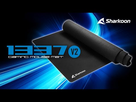 EAN 4044951034321 - Sharkoon 1337 V2 Big Alfombrilla de ratón para juegos Negro