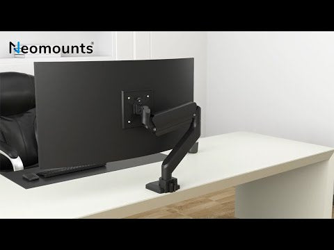 EAN 8717371441654 - Neomounts DS70PLUS-450BL1 soporte para monitor 124,5 cm (49") Escritorio Negro