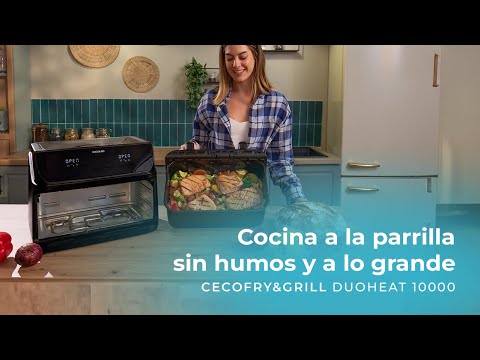 EAN 8435771921728 - Cecotec Cecofry&Grill Duoheat 10000 Doble 10 L Independiente 2800 W Freidora de aire caliente Negro