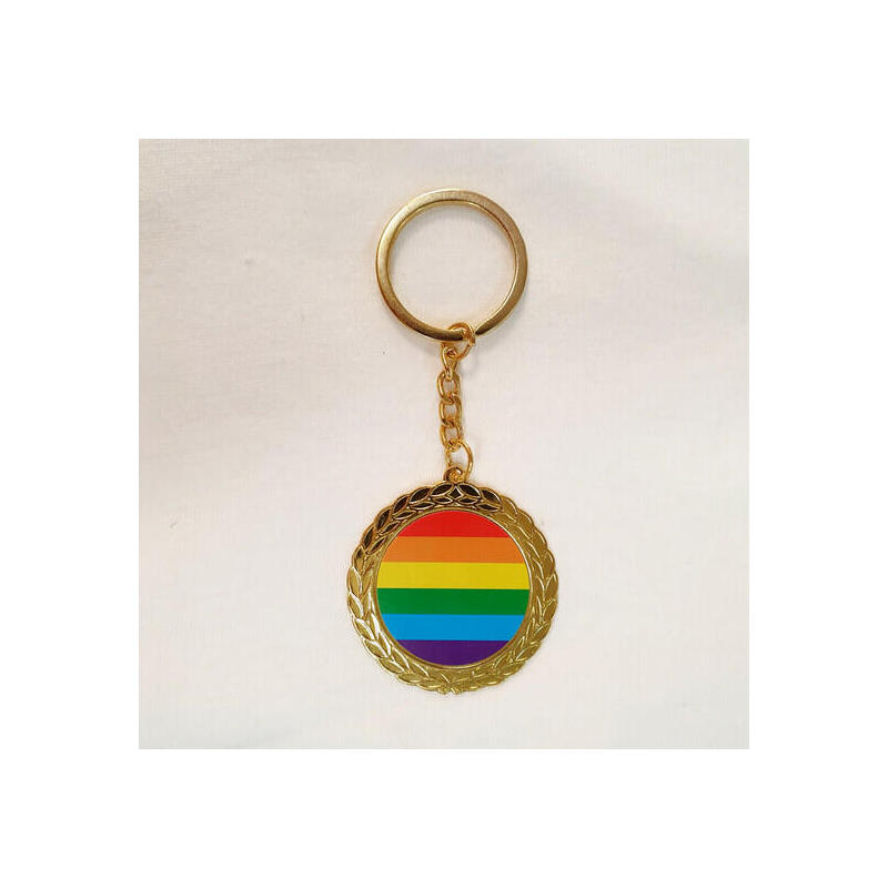 Pride - Llavero Redondo Bandera Lgbt