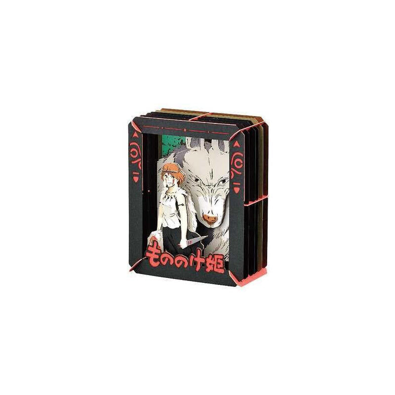 Princesa Mononoke & San Paper Theater 10x8x4 Cm La Princesa Mononoke