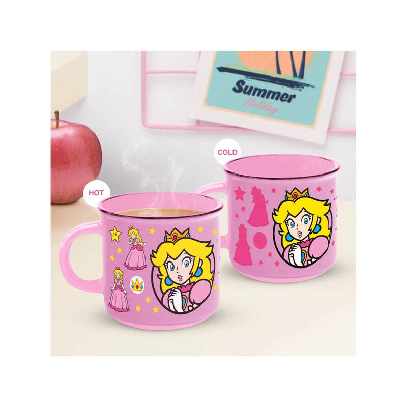 Princess Peach Heat Change Mug