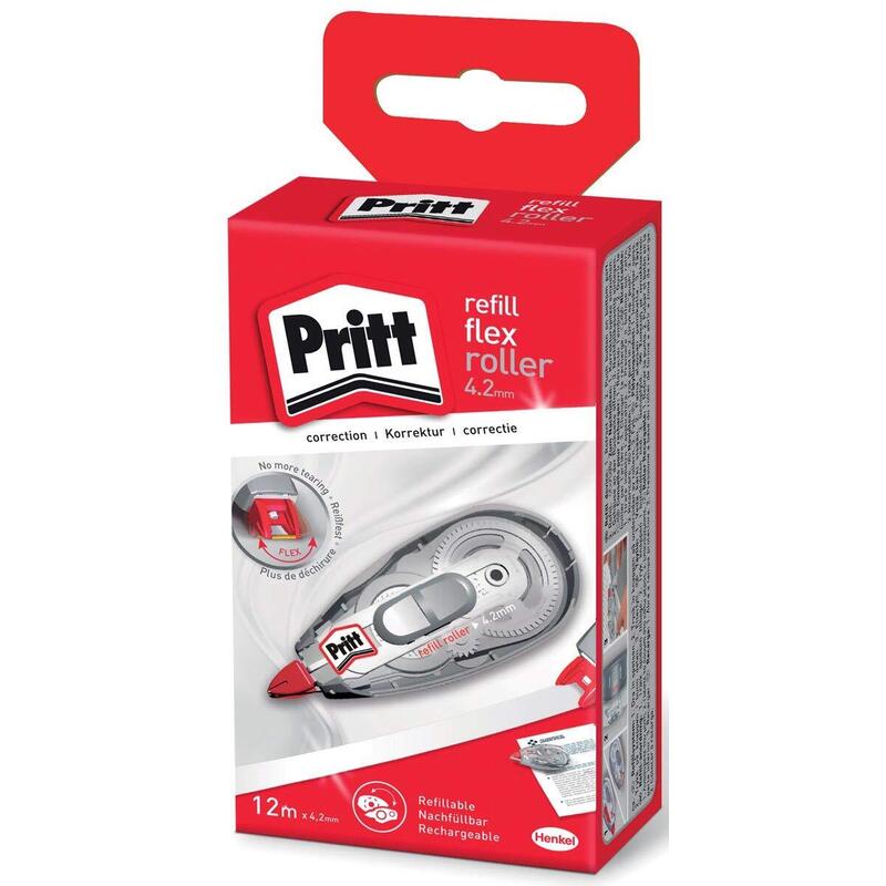 Pritt Korrektur Refill Flex Roller, B: 4,2 Mm, L: 12 M